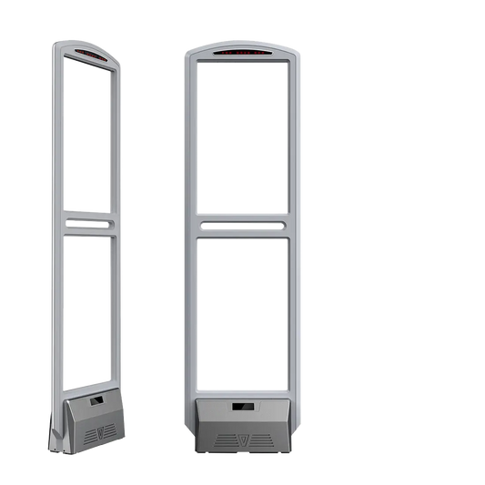 Retail Shop Security Gate, Security Tags Wide Sense Distance Sound Light Alarm, Retail Anti-Theft Security Sensor Theft-Prevention AM EAS System for Supermarket Clothing Stores