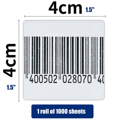 1000 Pcs Anti-Theft Soft Tags 8.2mhz Radio Frequency Anti-Theft Tags