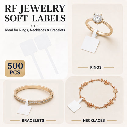 8.2MHz RF Jewelry Security Labels, 500 Pack – product view 3