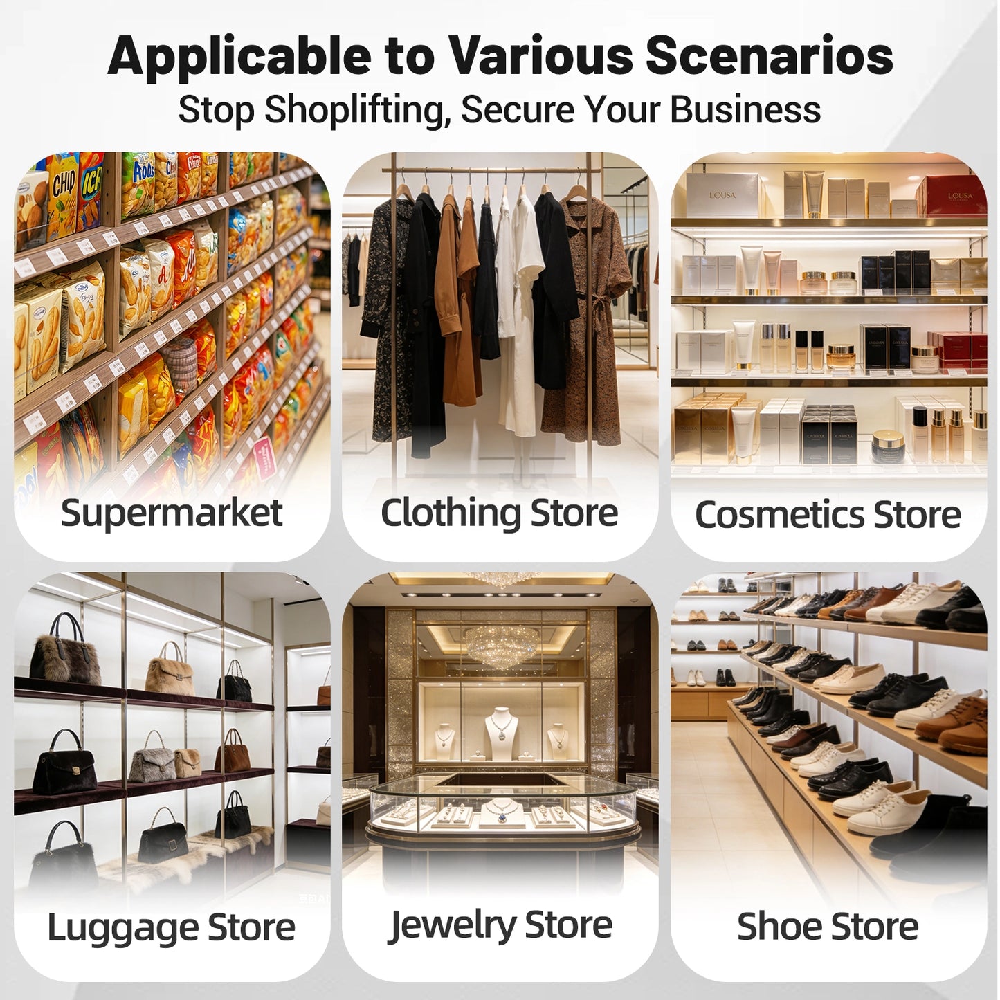 PACABA Retail Security Gate Theft-Prevention AM EAS System for Clothing Stores | AM-055