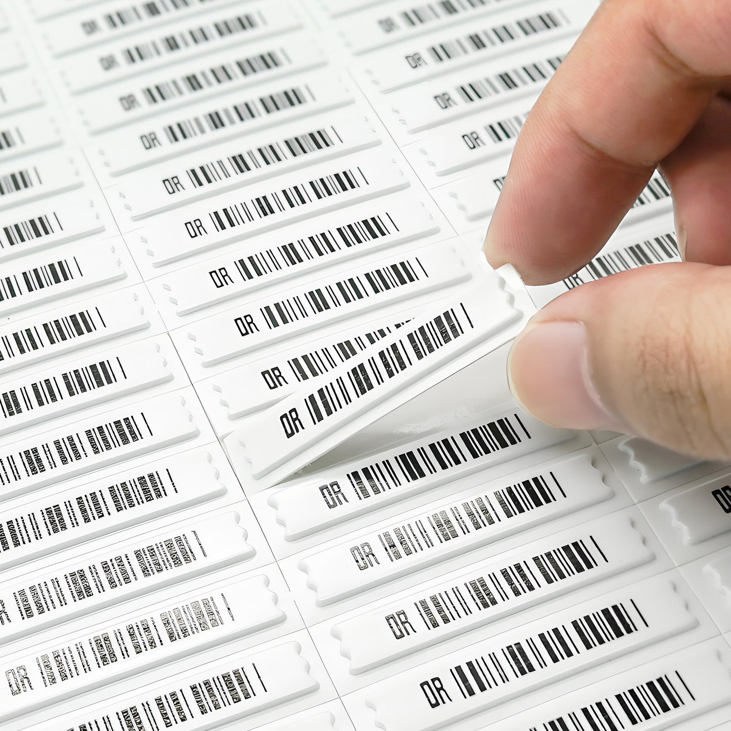 58kHz Anti-Theft Security Soft Labels Stickers with DR -5000 Pcs