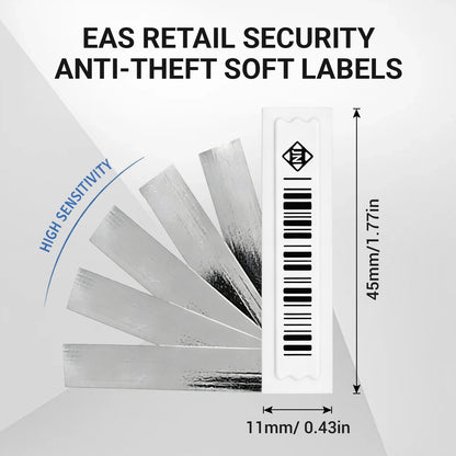 58kHz AM Barcode Security Labels, 1000 Pack – product view 5