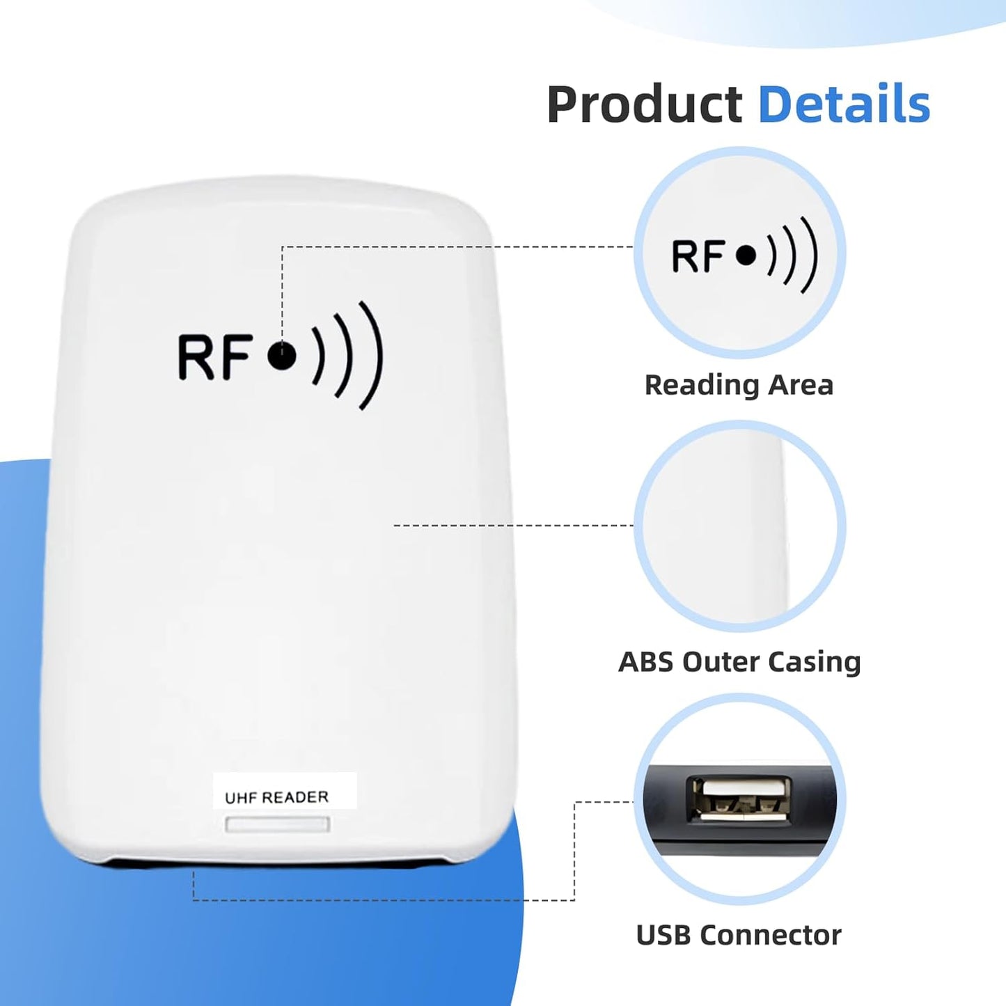 RFID Continuous Read/Write Device, 860-960MHz ISO18000-6C, Retail Anti-Theft Equipment for Tag Encoding and Security Systems