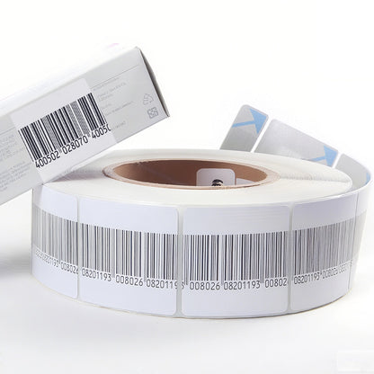 1000 Pcs Anti-Theft Soft Labels 8.2MHz Radio Frequency Anti-Theft Labels