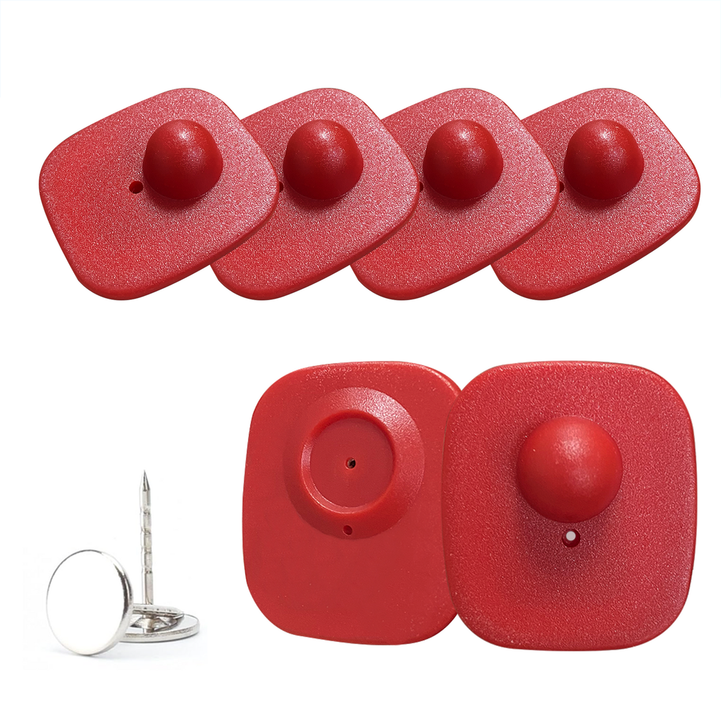 8.2MHz RF EAS Hard Security Tags 1000 Pieces Anti-Shoplifting Tag For Retail Store