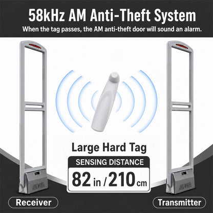 Anti-Theft Labels AM 58 kHz Hammer 73 mm