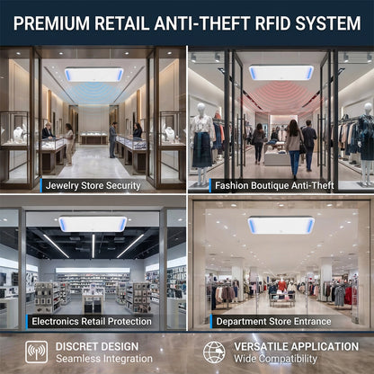 RFID 860~960MHz Alarm Detector for Clothing & Jewelry Shop