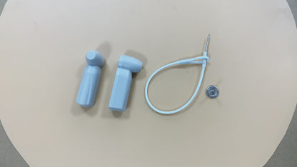 1000pcs Security Tag with Lanyard for 58khz Security System